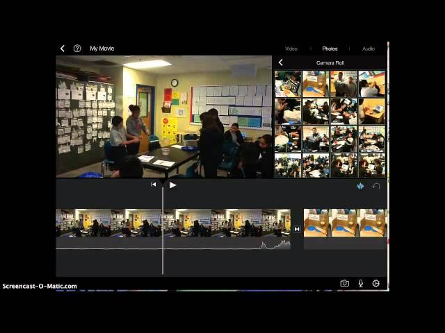 How to add or delete videos/ photos in iMovie App