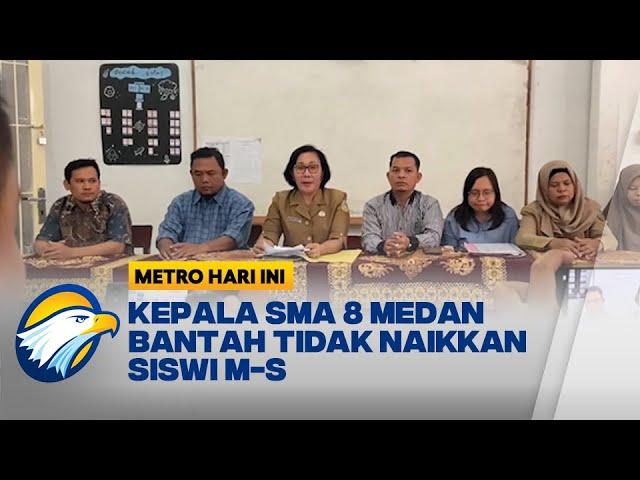 Siswi Tak Naik Kelas, Buntut Pungli Di SMA 8 Medan