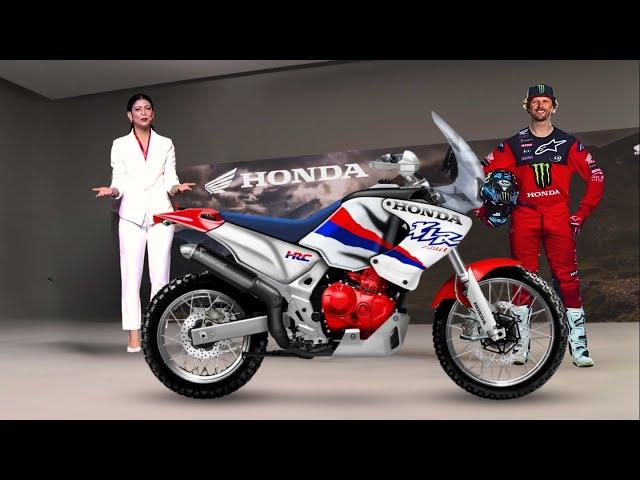 2025 NEW HONDA XLR 750 R UNVEILED | BABY AFRICA TWIN WITH TWO FUEL TANKS!!