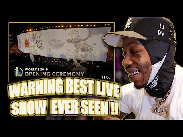 EPIC !! | Opening Ceremony Presented by Mastercard | 2019 World Championship Finals - REACTION