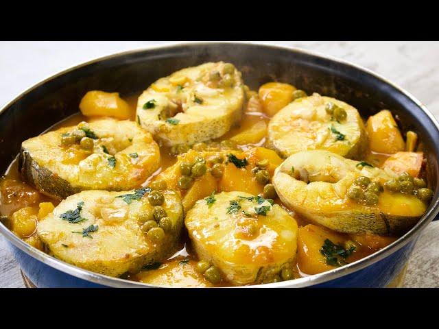 You will love hake if you cook it like this! Mediterranean cuisine #recipe #hake