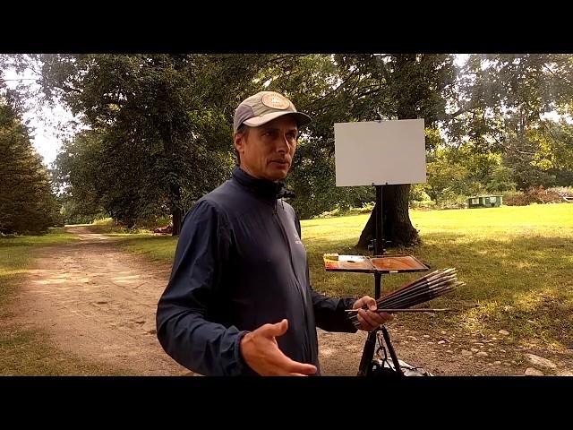 Plein Air Landscape Painting Demo