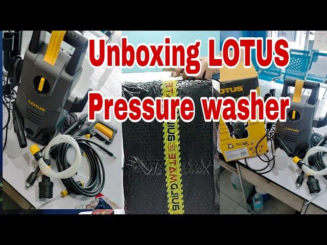 Unboxing LOTUS Pressure washer