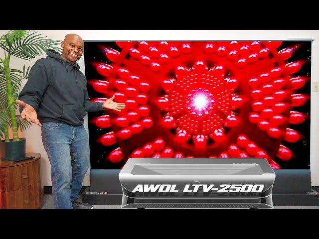 AWOL LTV-2500 DOLBY Vision & Gaming Triple Laser UST Projector