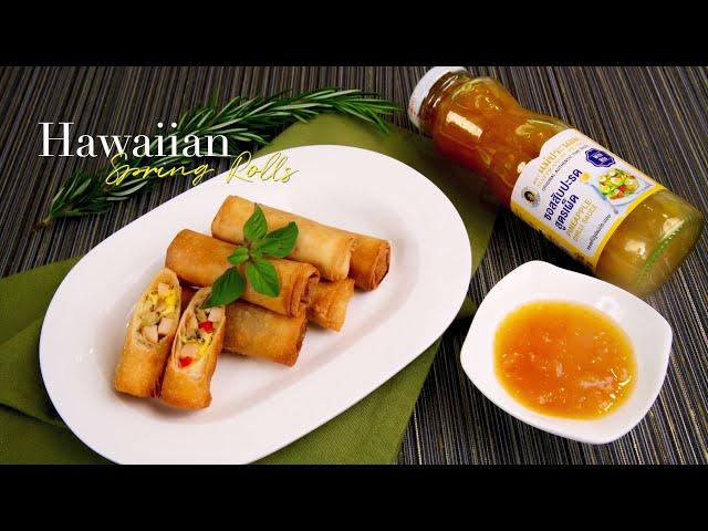 Hawaiian Spring Rolls by Maepranom