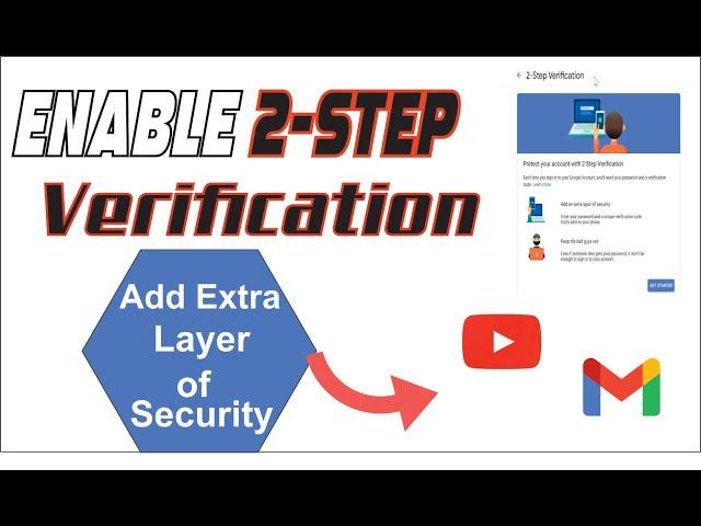 How to Enable 2-step verification for google account | Protect account from unauthorized activity