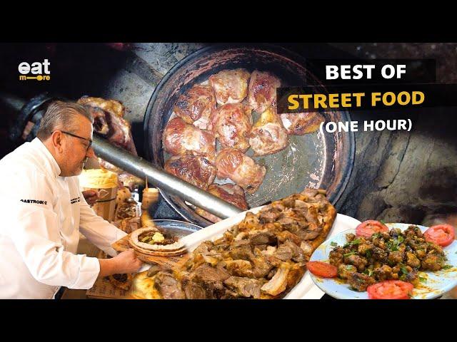 20+ Dishes | BEST OF INSANE  Street Food  in Turkey   (ONE HOUR)