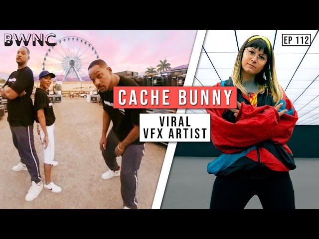 How viral VFX artist CACHE BUNNY got clients like Will Smith & Coachella! | EP. 112