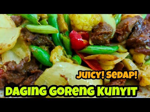 Resepi Daging Goreng Kunyit Paling Sedap Dalam Dunia ! || Sesedap Resepi || #1