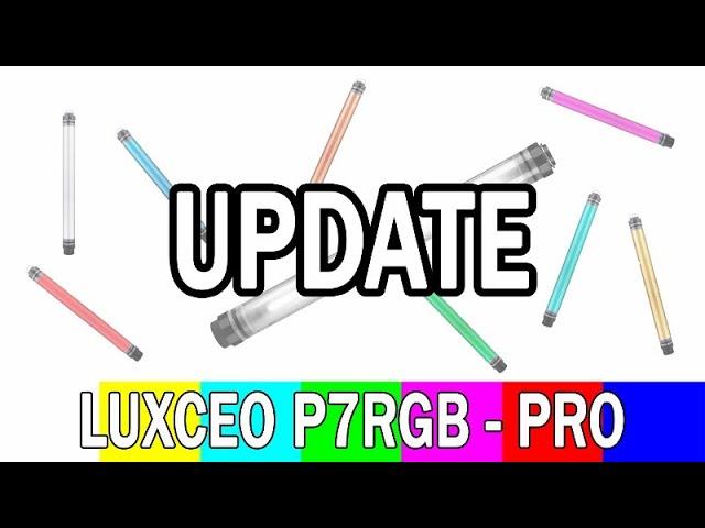 UPDATE: LUXCEO P7RGB (PRO Version!) mit Bluetooth APP