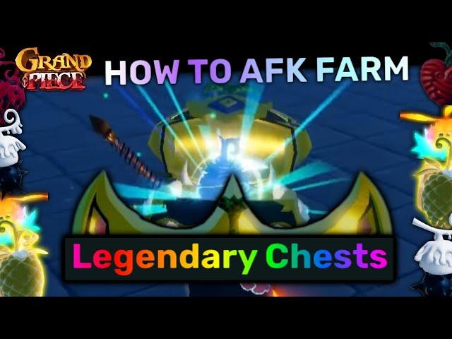 [ GPO UPDATE 9  ] How To AFK Farm LEG CHESTS  