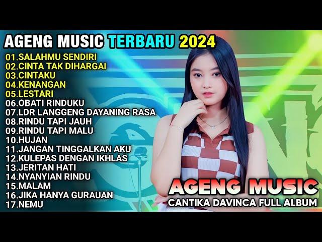 SALAHMU SENDIRI - OBATI RINDUKU - CINTA TAK DIHARGAI - CANTIKA DAVINCA AGENG MUSIC TERBARU 2024