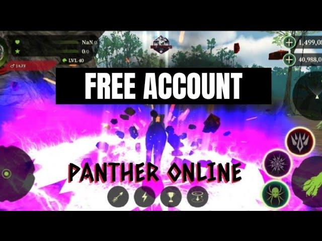 Panther Online~ FREE ACCOUNT |SB| (Lvl40) 🟥