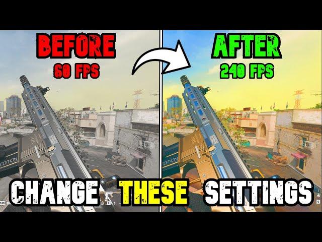 BEST PC Settings for Warzone 3 SEASON 1! (Optimize FPS & Visibility)