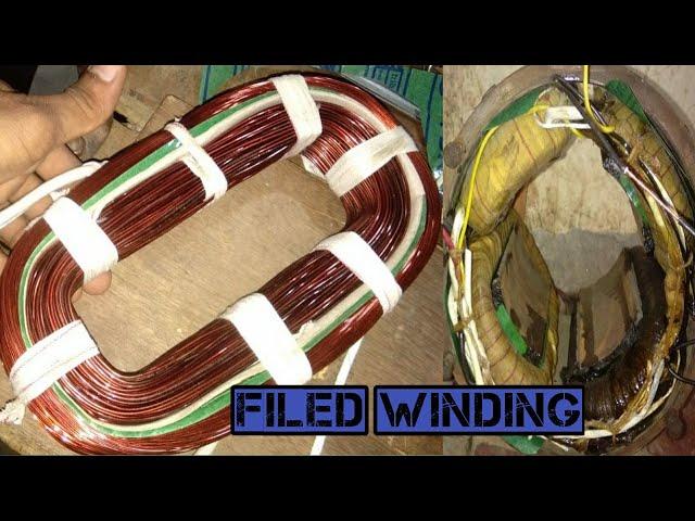 Gen set alternator winding By Pankaj Dhawaniya