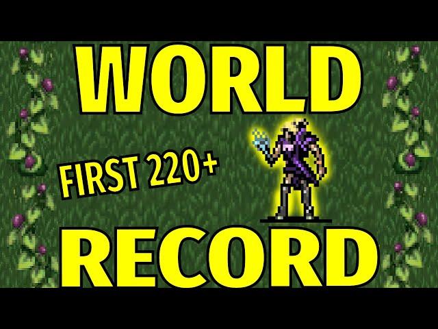 First level 220+ WORLD RECORD Run! Mad Forest Record Run on Vampire Survivors