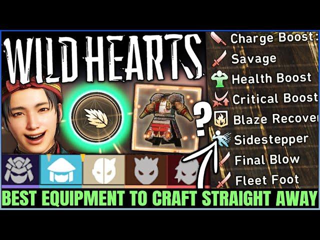 Skills Explained & Best Story Armor Set Guide - All 8 Weapons - Easy Fast Progress - Wild Hearts!