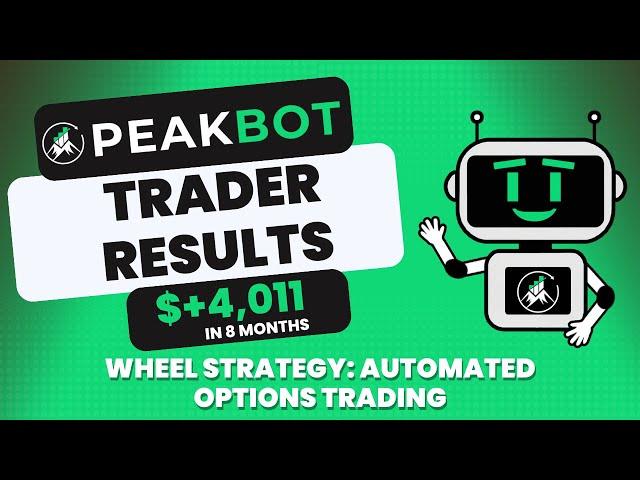 PeakBot Results: Inside Look at a Live PeakBot Account - Automated Trade Execution