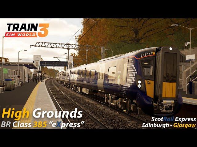 High Grounds : ScotRail Express : Train Sim World 3 [1080p 60fps]