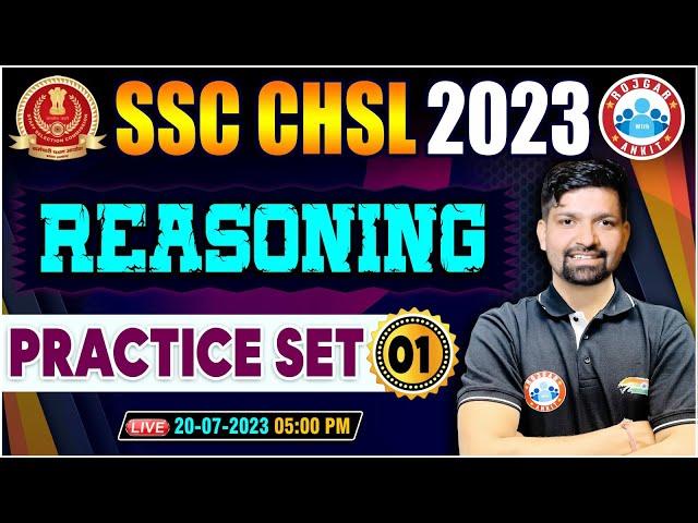 SSC CHSL 2023, CHSL Reasoning Practice Set 1, Reasoning PYQ, CHSL Reasoning Questions By Sandeep Sir