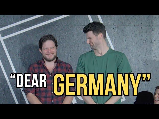 They. can. only. speak. one. word. at. a. time. | COMPLAINT about GERMANS