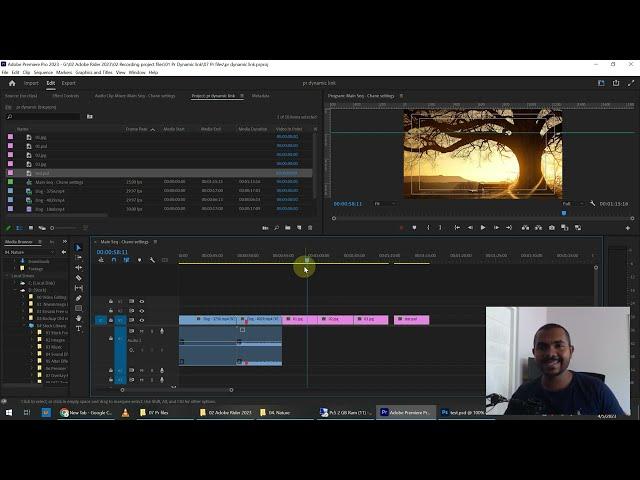 Adobe premiere and photoshop Dynamic Link