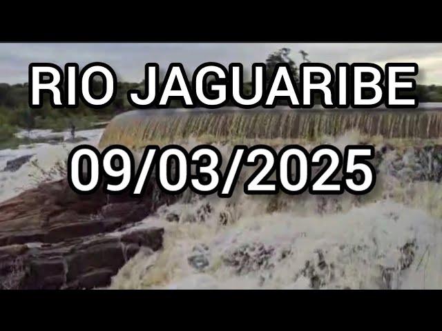 RIO JAGUARIBE AUMENTOU SEU NÍVEL MUITO RÁPIDO