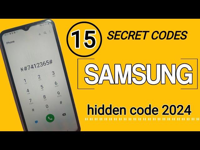 15 secret code Samsung Smart phone 2024