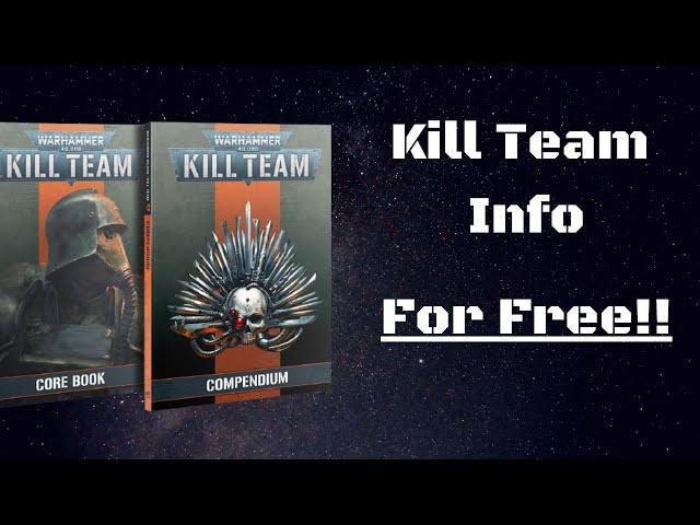 Get Kill Team Rules for Free! -Core Rules, Compendium, and Expansions