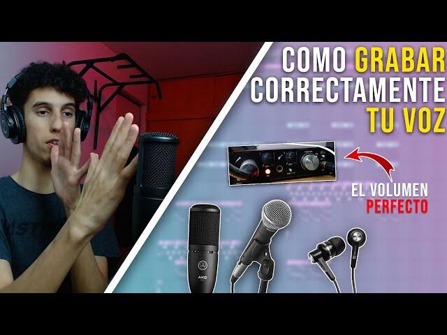 Como GRABAR VOCES CORRECTAMENTE | FL Studio 20