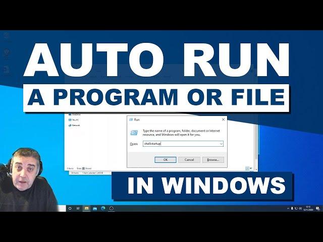 Windows 10 Autorun Program or File on Startup