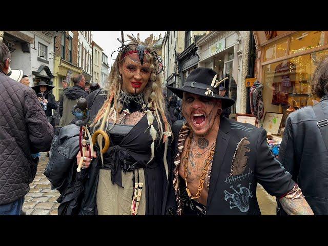 Whitby Goth Weekend October 2022  full walking tour | [4K]