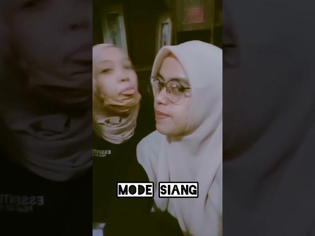 MODE SIANG DAN MODE MALAM TREND TIKTOK