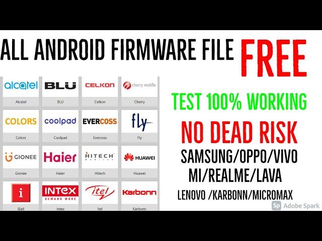 How To Download All Android Phone Firmware File | Stock Rom | Flash File | Mobile Technology | free