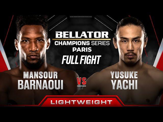 Mansour Barnaoui vs Yusuke Yachi | Bellator Paris