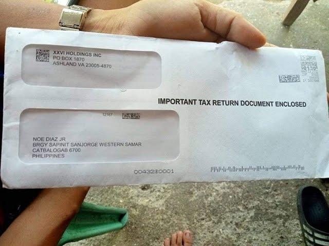 IMPORTANT TAX RETURN DOCUMENT  ENCLOSED