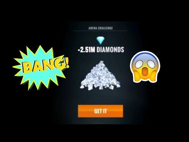 The Miracle of the 1st Arena Challenge, Double your Diamonds, Sniper 3D Assassin