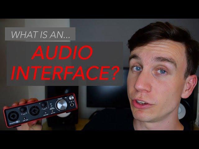 What is an audio interface? - Focusrite Scarlett 2i2 tutorial