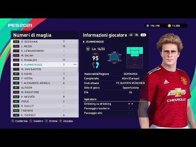 Rummenigge Pes 2021