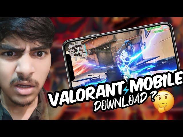 Valorant Mobile System Requirement - You Can Download valorant Mobile ? 