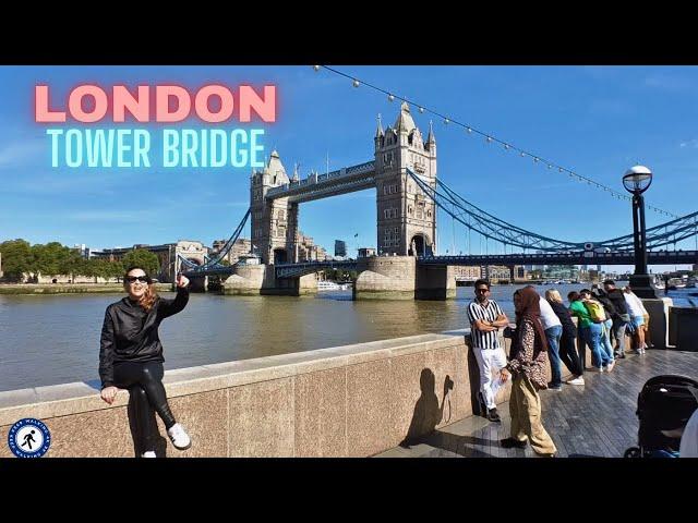 Stunning Walk Across Tower Bridge, London | Iconic Sights & Cityscape Views