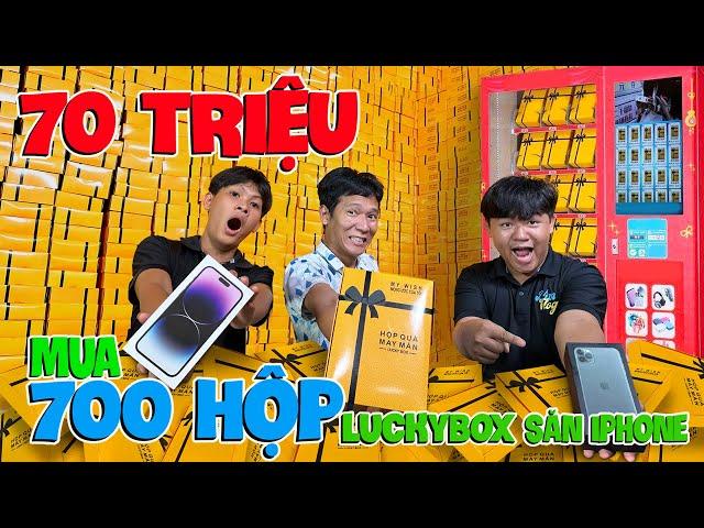 Tôi Đã Dùng 70 Triệu Để Mua 700 Hộp Quà May Mắn Lucky Box Trúng Iphone 14