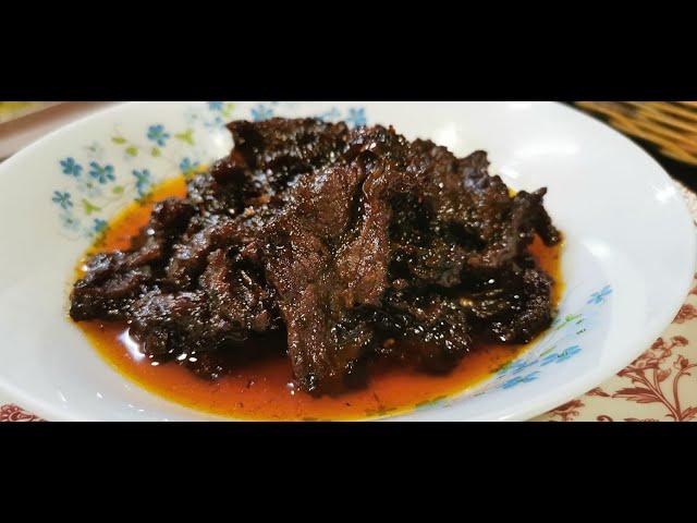 Daging Dendeng Opah Yan Perak#resepikakshah#resepidagingdendeng#mudahsedap#menuhariraya