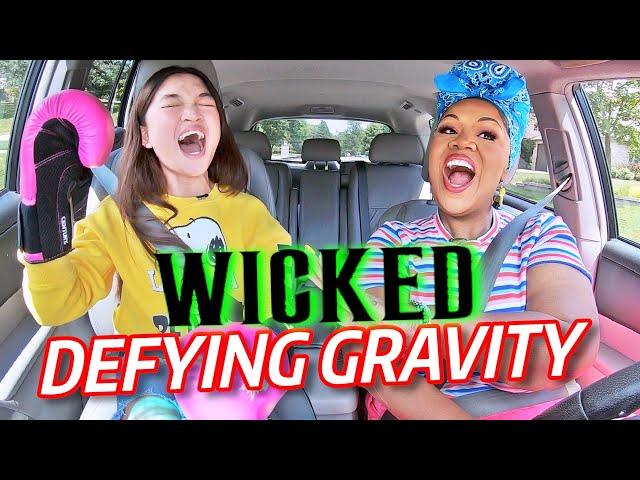 KAYCEE WONDERLAND Sings Wicked DEFYING GRAVITY w/Vocal Coach!!