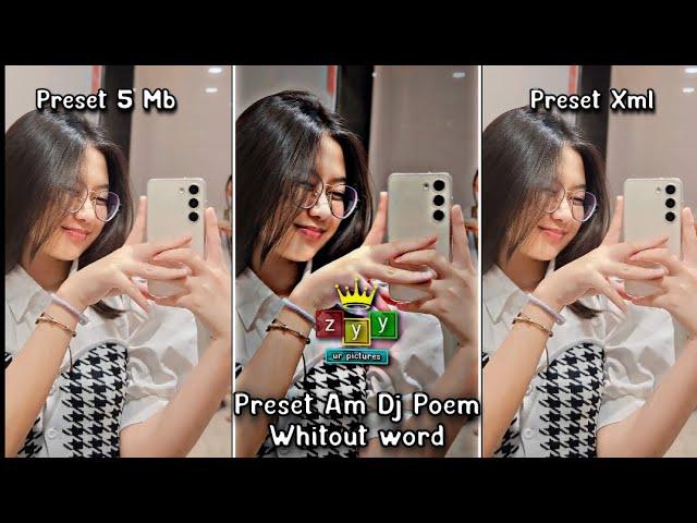 Preset Am Dj Poem Whitout word