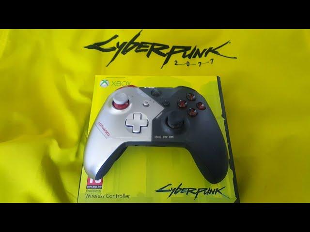 Cyberpunk 2077 Xbox Controller Unboxing 4K