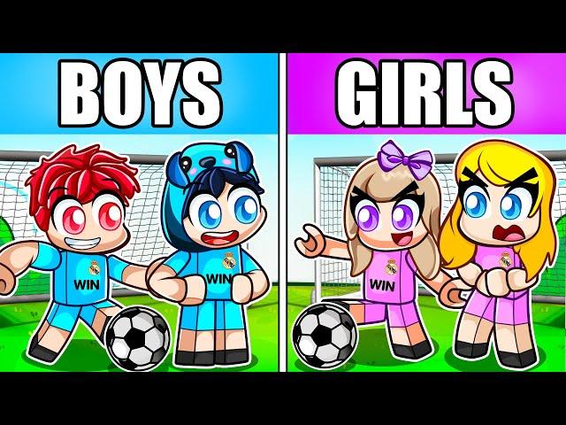 BOYS vs GIRLS Roblox Soccer!