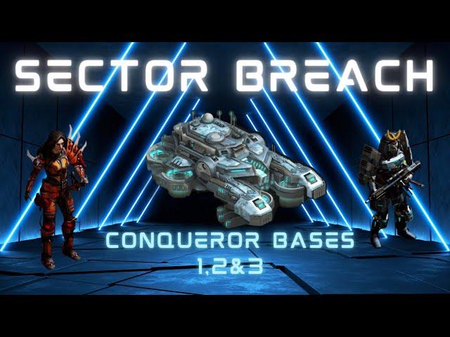 WAR COMMANDER : SECTOR BREACH  | Conqueror Base 1,2,3  | Easy and Fast way