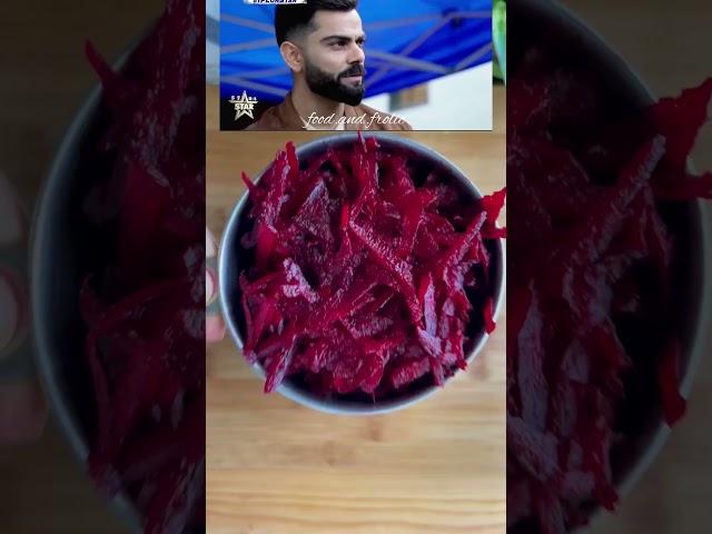 Virat Kohli food | beetroot salad recipe #viratkohli #salad #beetroot