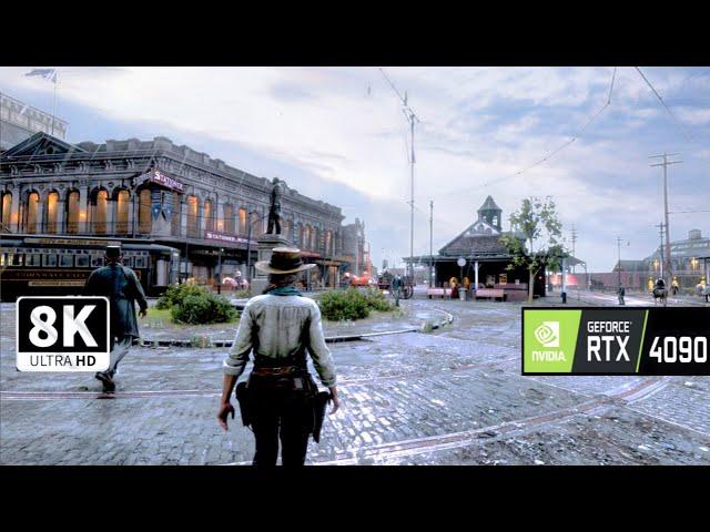 The True Realism of Red Dead Redemption 2  - 8K - on RTX 4090!